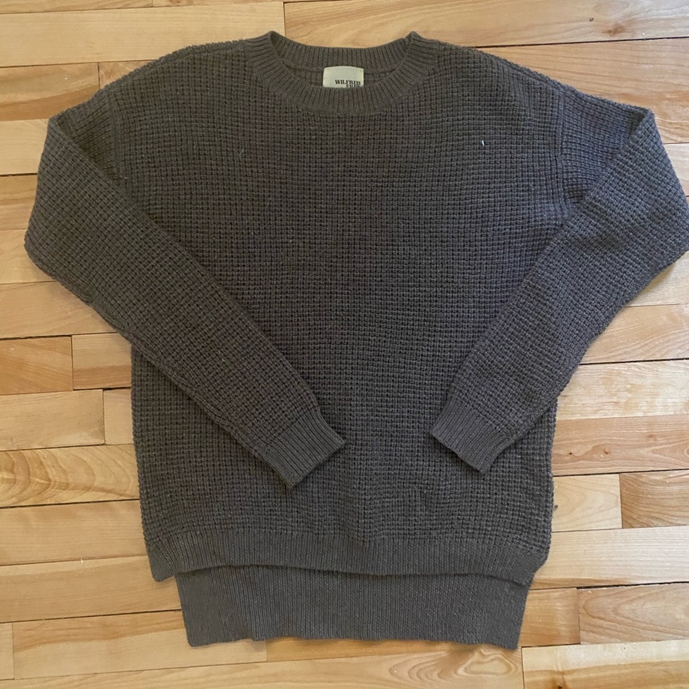 Wilfred Free grey knit sweater
